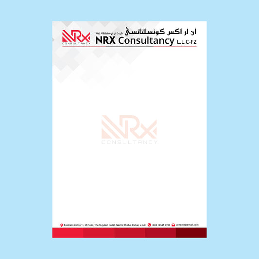 LETTER HEAD (CONTRAST PAPER 1000PCS)