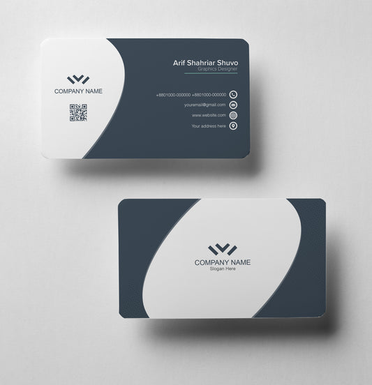 Custom Printed Business Card – Matt Finish – Durable 350GSM Paper