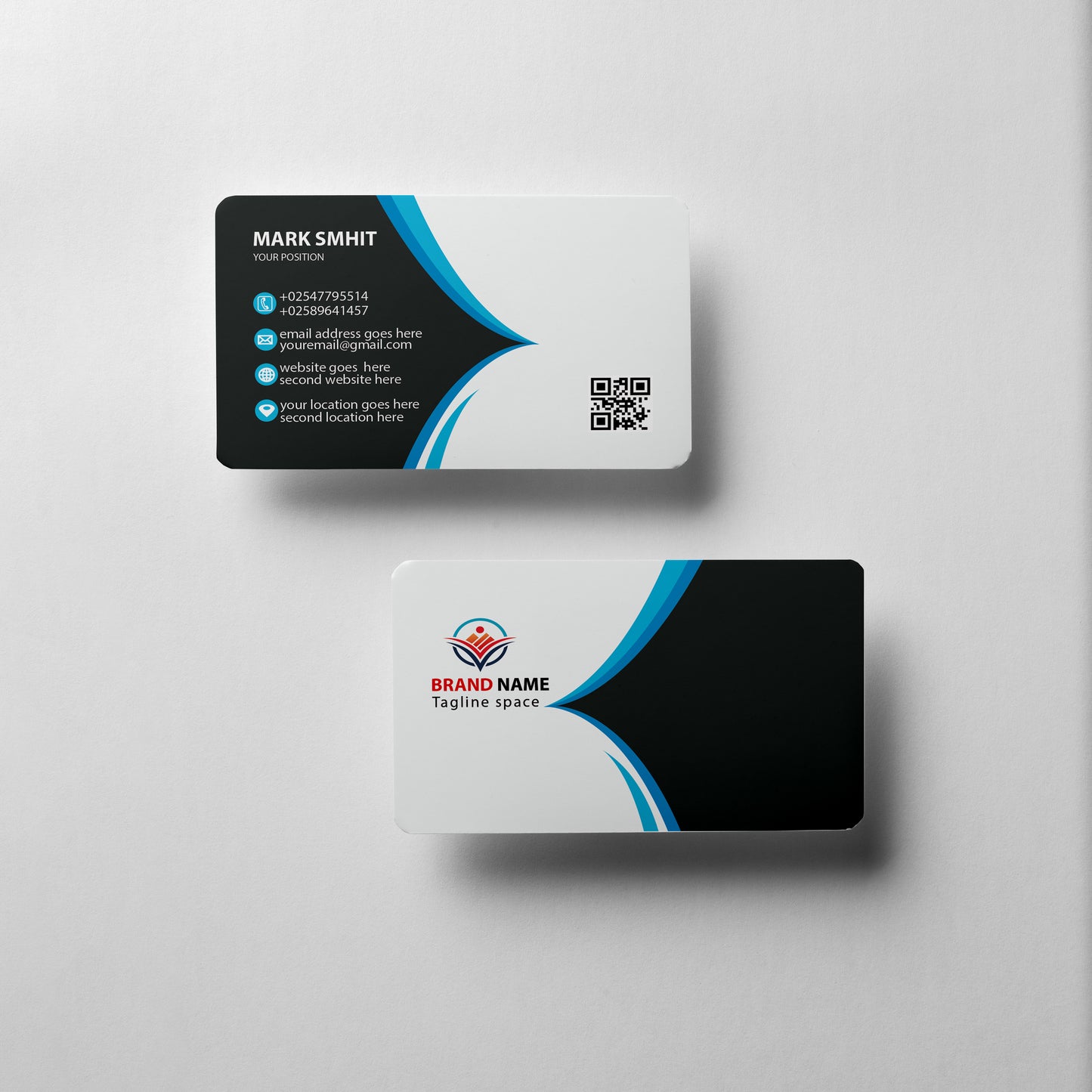 Professional Business Card Printing with Matt Coating – 350GSM