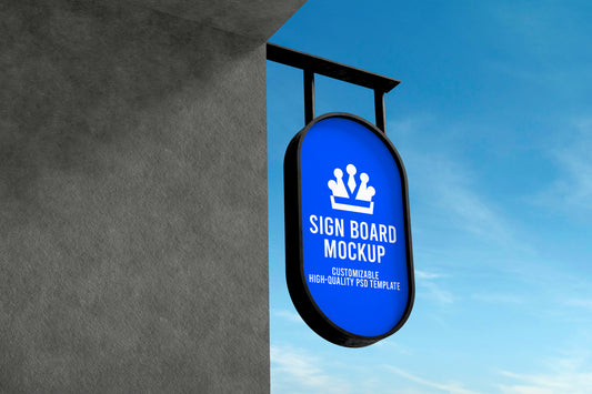 Backlit 3D logo sign installed on shopfront in Al Mubarak Center, Sharjah