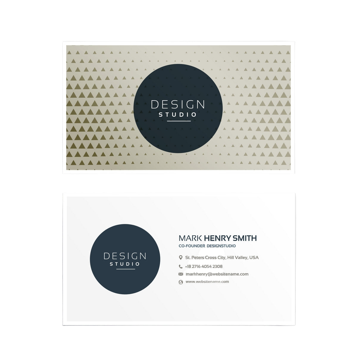 Luxury Round Corner Business Card – Spot UV Velvet Lamination – 760MIC