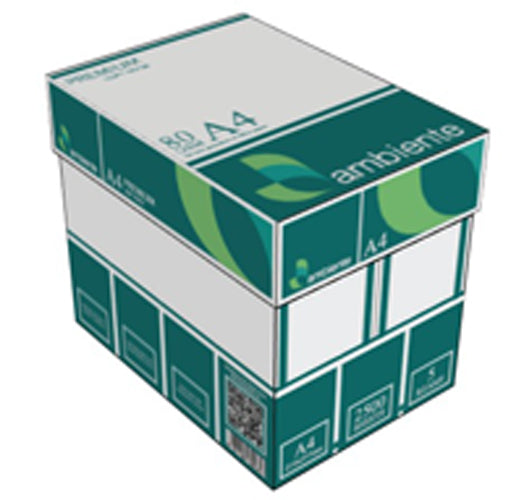 ورق نسخ AMBIENTE A4 | ورق طباعة ونسخ فاخر 80 جرامًا للمتر المربع