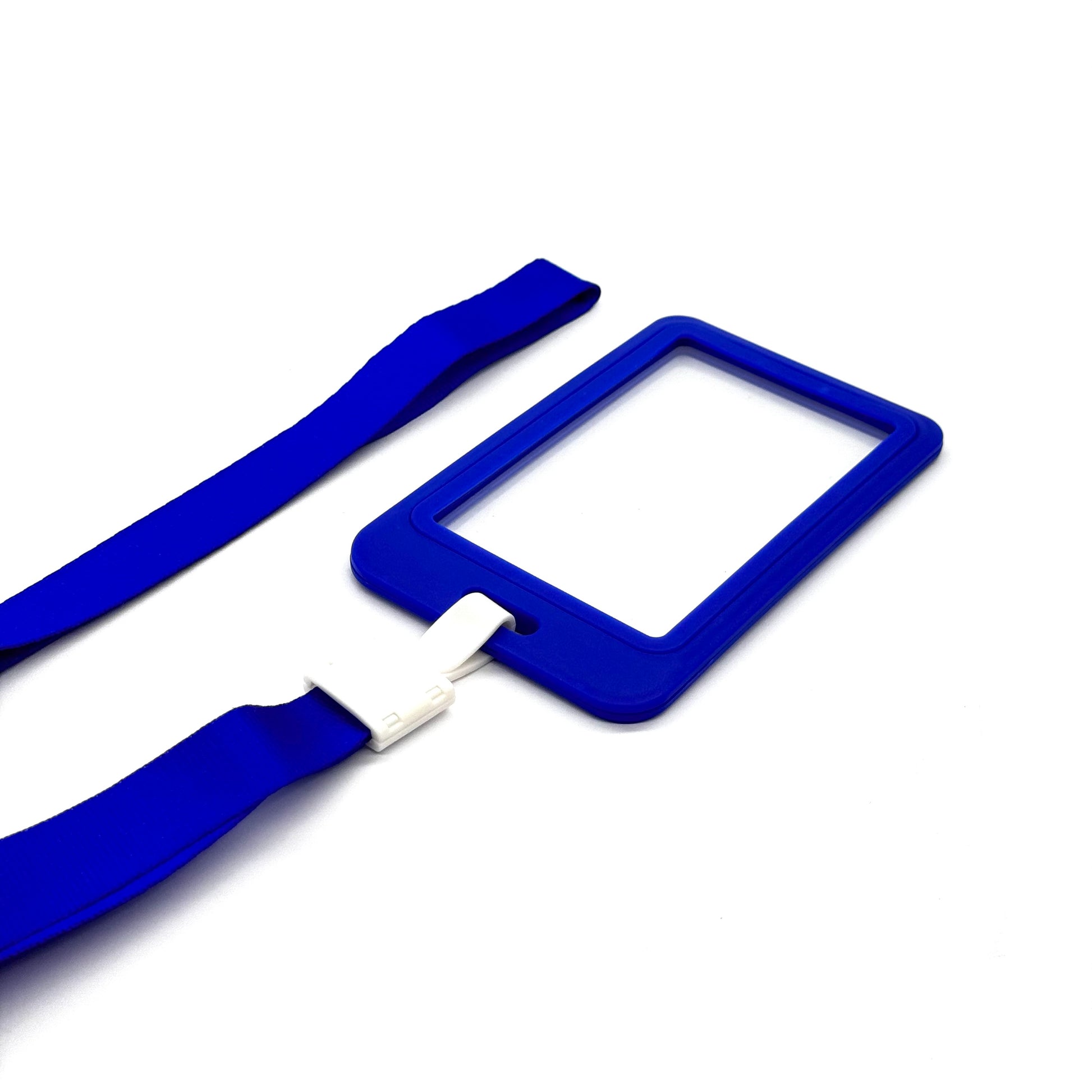 Durable badge holder with detachable clip