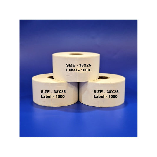 38x25 mm for Barcode Label Printer | Direct Thermal & Thermal Transfer