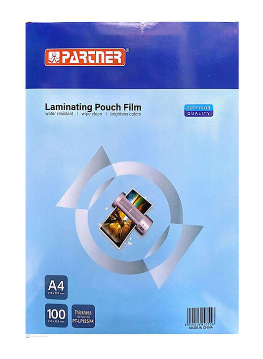 Maxi A4 Lamination Film 216 X 303 Mm 125 Mic, 100 Piece
