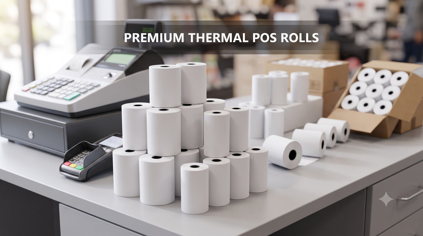 Thermal POS Paper Rolls in Sharjah & UAE
