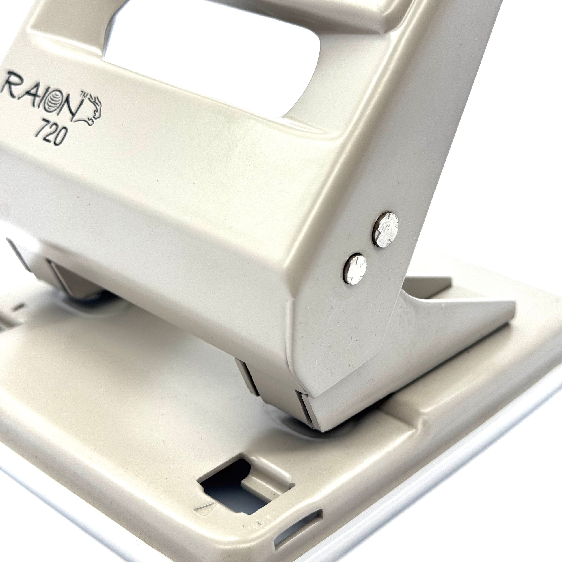 Durable office hole punch machine with metal base