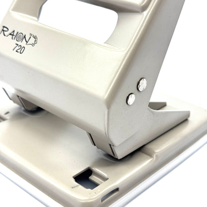 Durable office hole punch machine with metal base