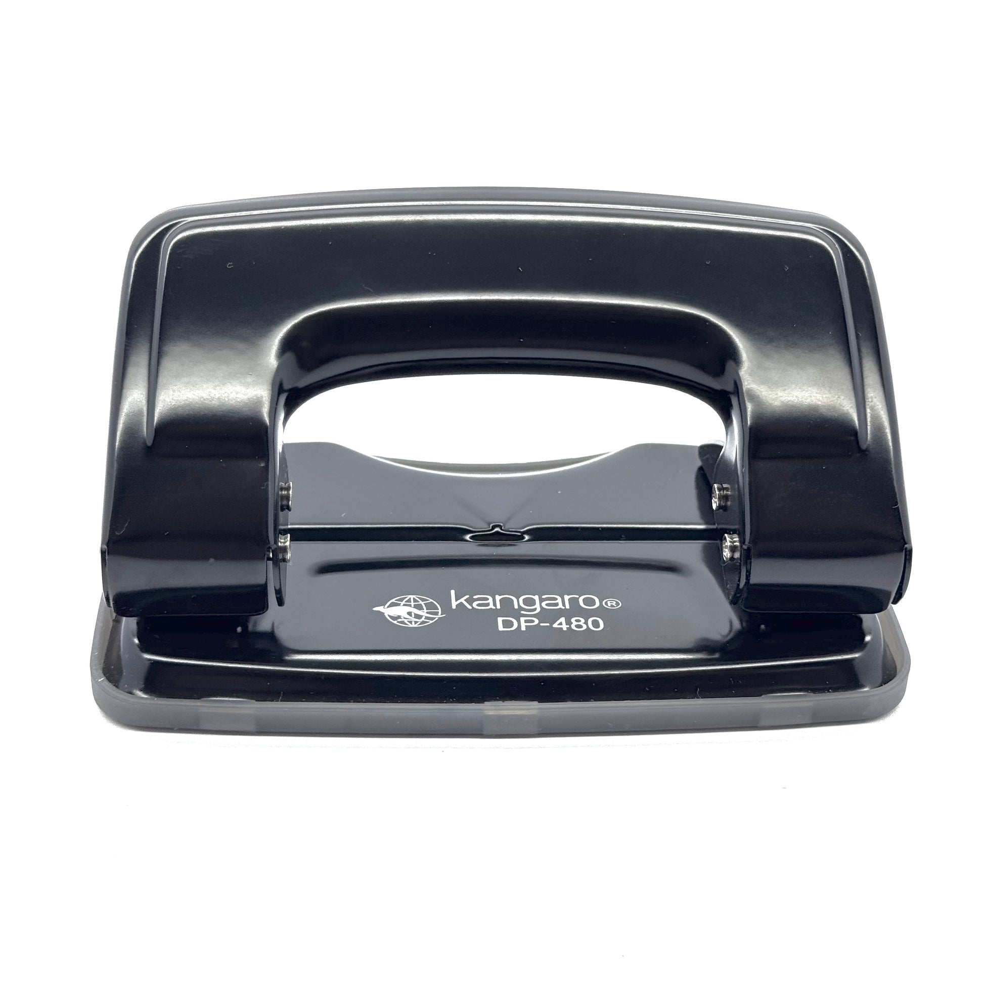 Heavy-duty metal paper punch machine for office use