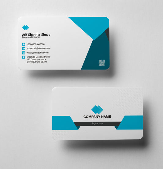 Premium Business Card with Matt Lamination – 350GSM – Size 9x5.5 cm