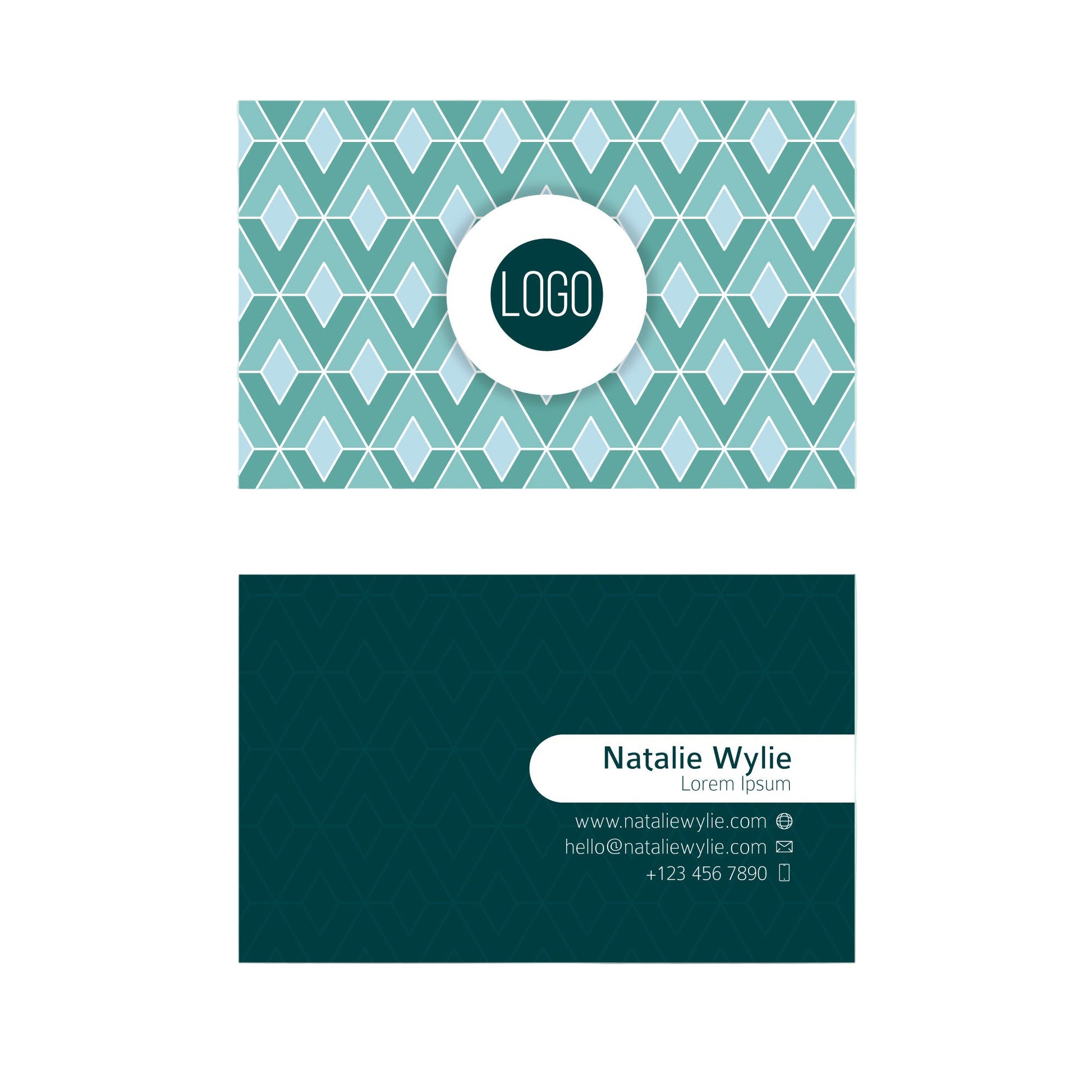 Creative Die Cut Visiting Card – Matte Finish with Spot UV