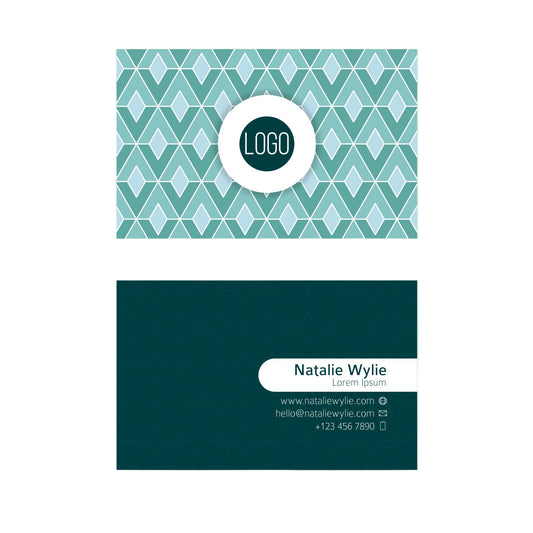 Creative Die Cut Visiting Card – Matte Finish with Spot UV