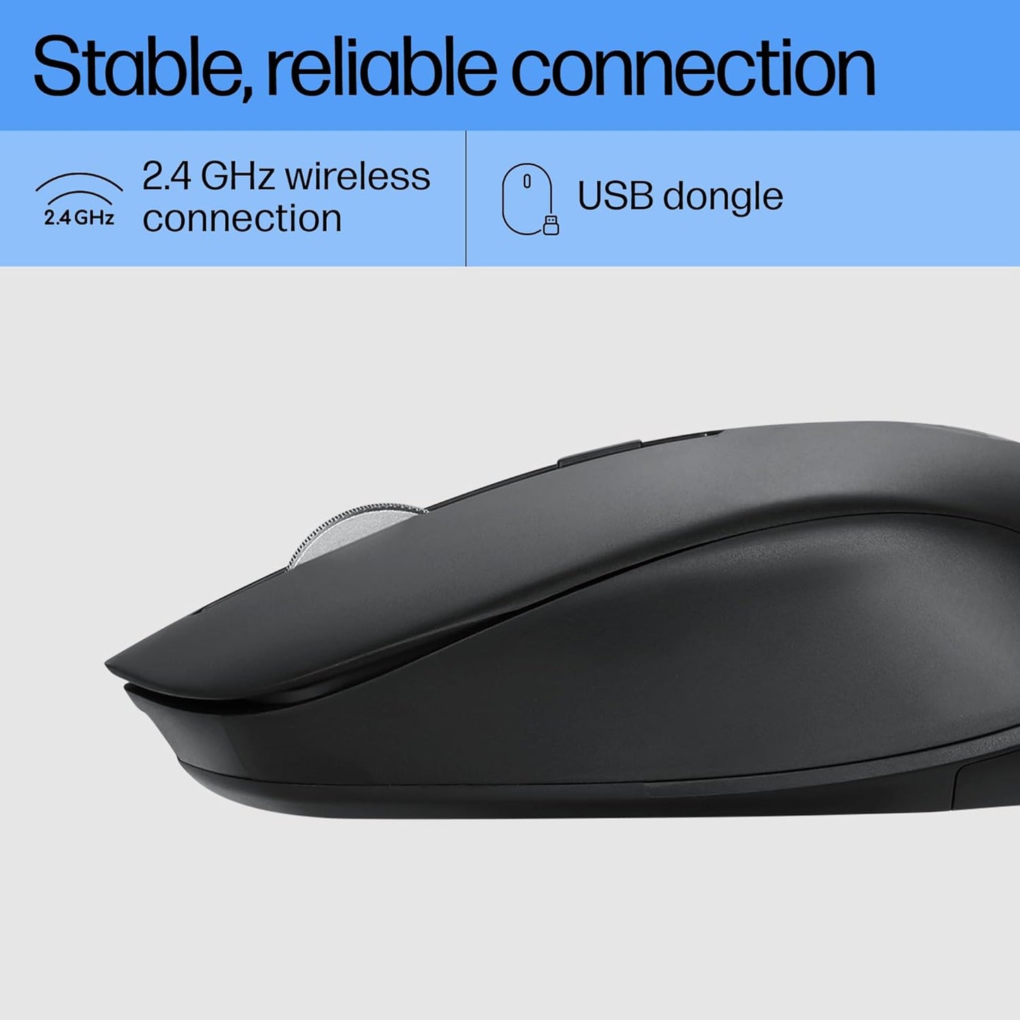 HP S1000 Plus Silent USB Wireless Computer Mute Mouse 1600DPI USB