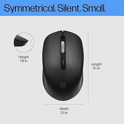 HP S1000 Plus Silent USB Wireless Computer Mute Mouse 1600DPI USB