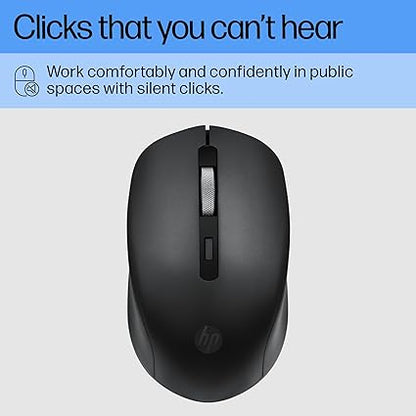 HP S1000 Plus Silent USB Wireless Computer Mute Mouse 1600DPI USB