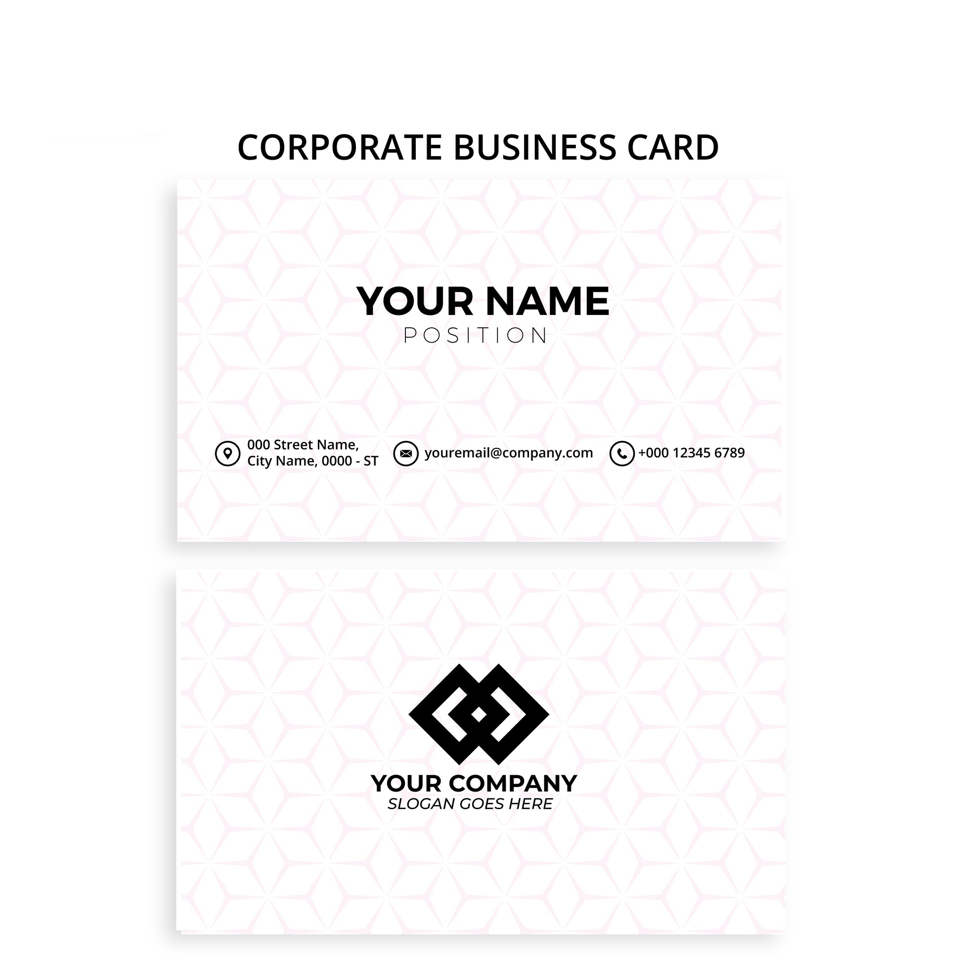 Premium Spot UV Business Card – Matt Lamination – 400GSM