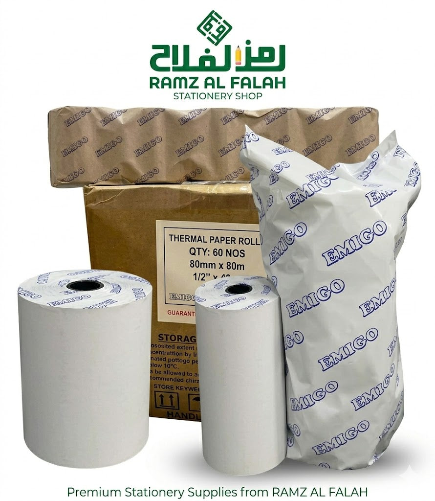 Emigo 80x80 Thermal Roll 48GSM