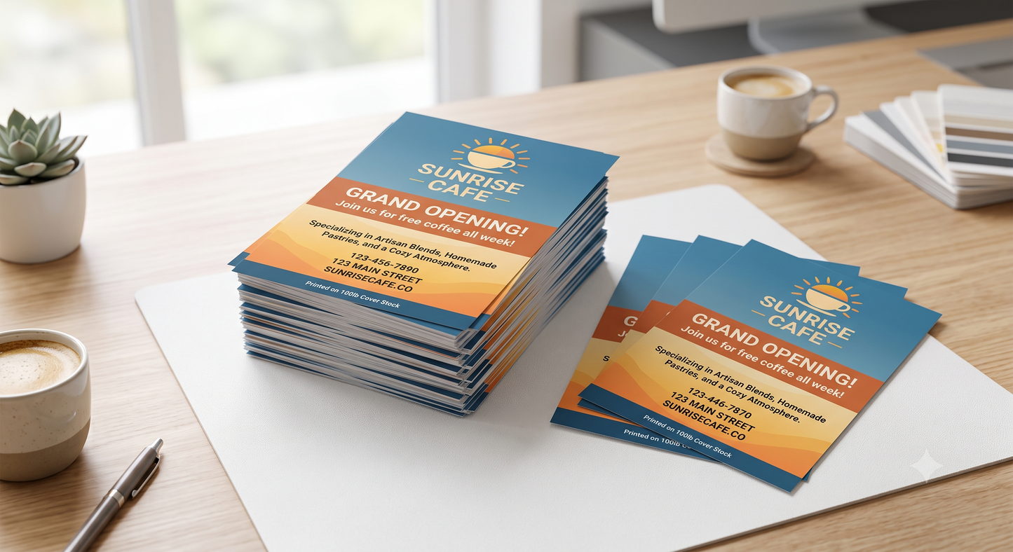 Flyer Printing in Sharjah & UAE