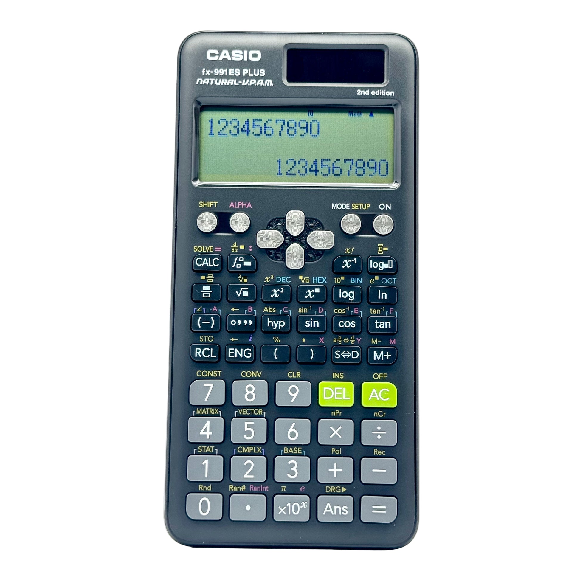 Casio fx-991ES PLUS 2nd Edition scientific calculator front view