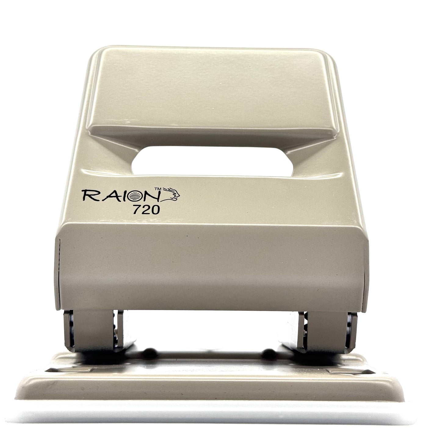 RAION 720 مثقب ورق ثنائي الفتحات - مثقب معدني عالي التحمل للاستخدام في المكاتب والمدارس