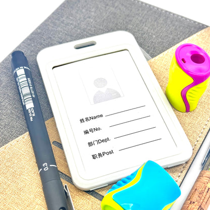 حامل بطاقة الهوية بحبل - حامل شارة متين مع حزام للرقبة