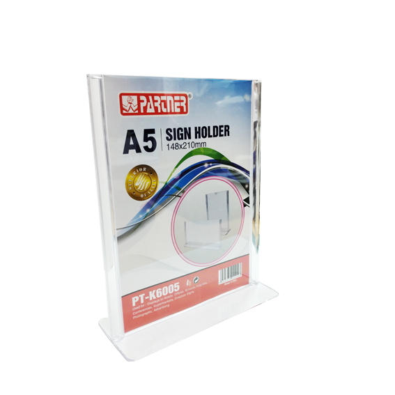PARTNER A5 SIGN HOLDER VERTICAL PT-K6005