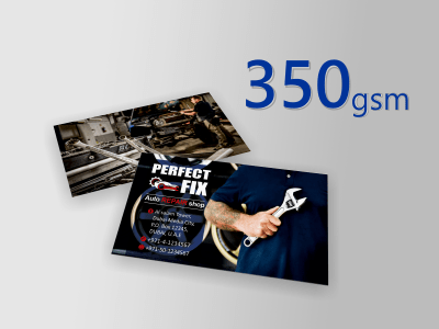 Business Card 350gsm Mat Lamination