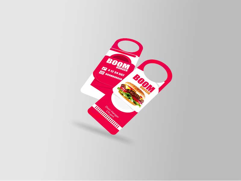 Door Hanger (Glossy 170gsm) 9x29 cm 90×290 mm