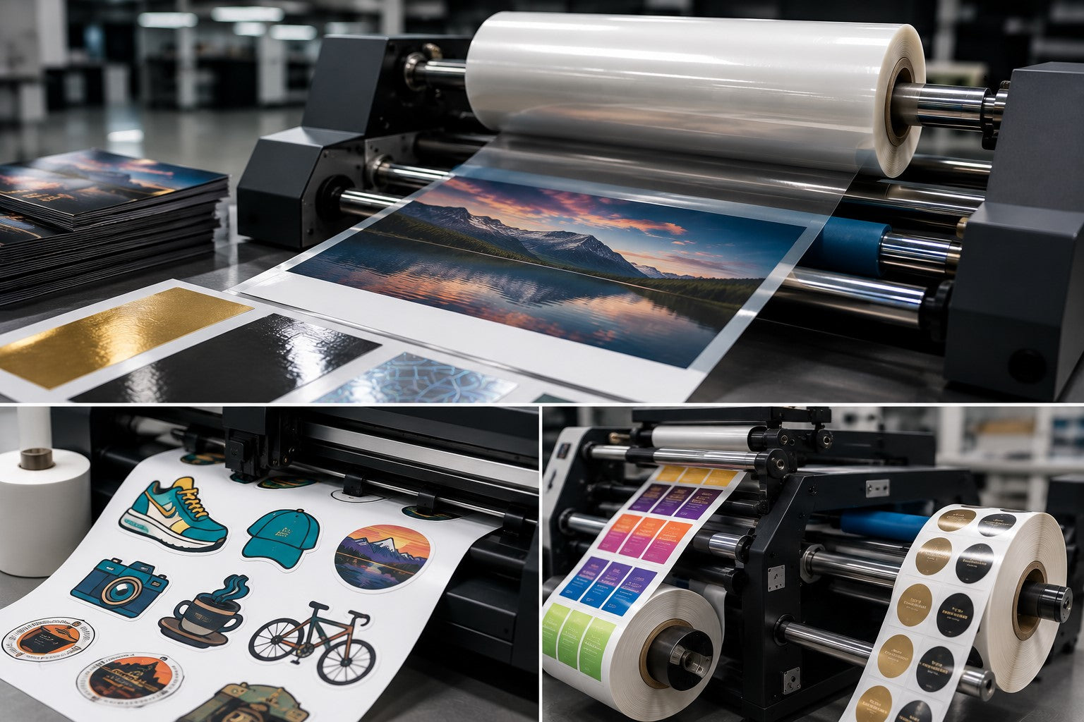 Custom labels and sticker printing in Sharjah UAE