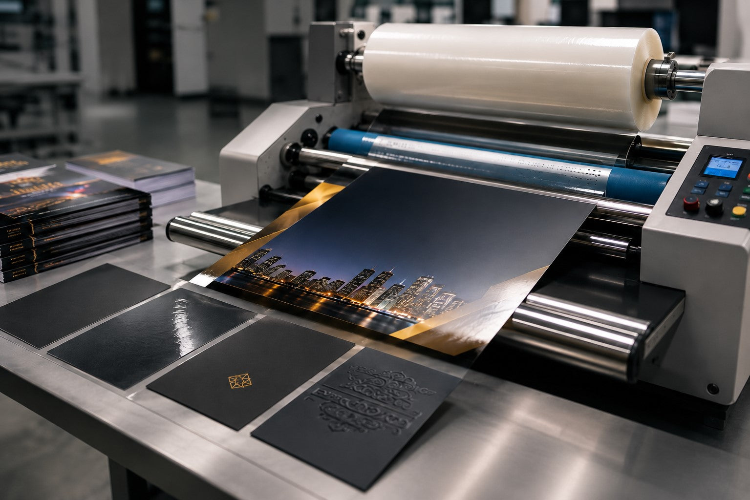 Premium lamination foiling and print finishing services